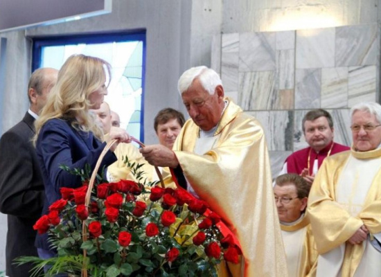 Życzenia po Mszy Świętej Jubileuszowej